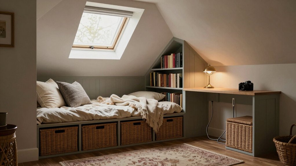 attic corner storage solutions