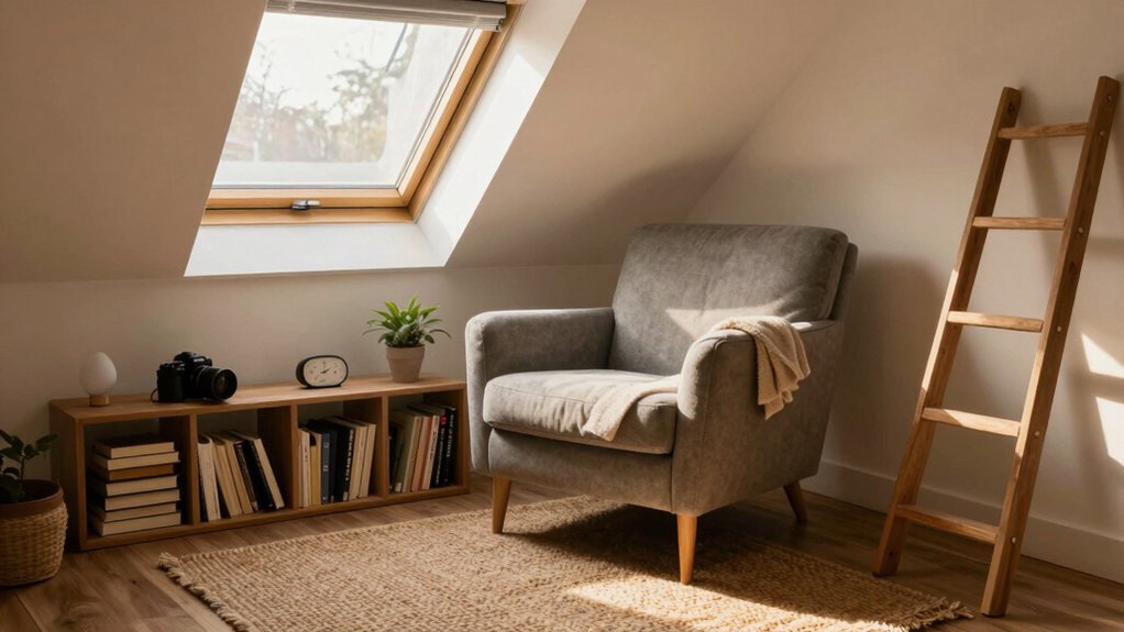 attic declutter and organize