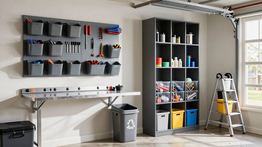 garage organization for clutter
