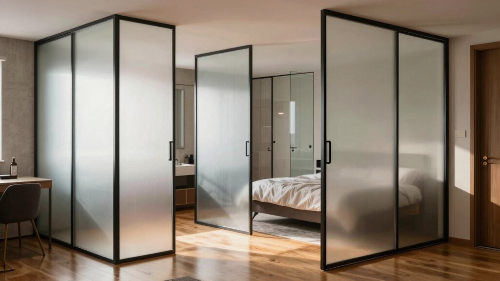 stylish light and privacy