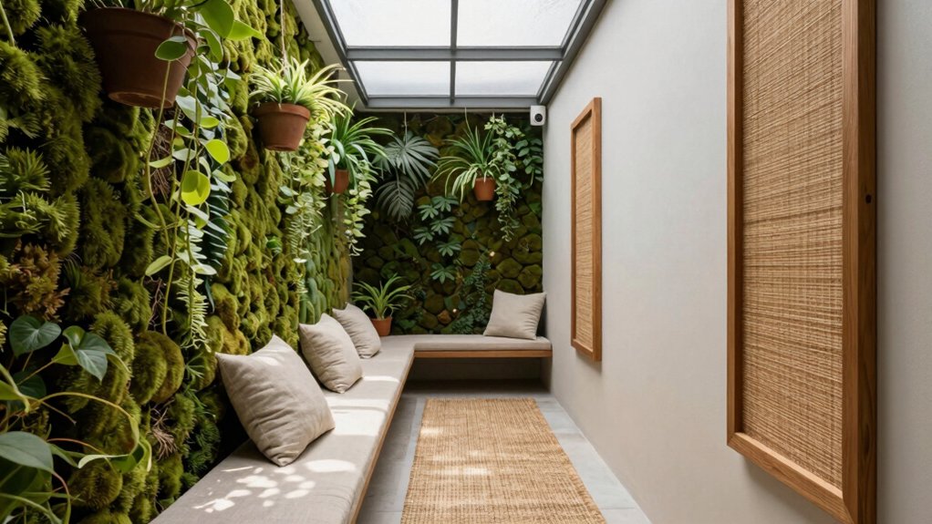 vertical greenery maximizes space