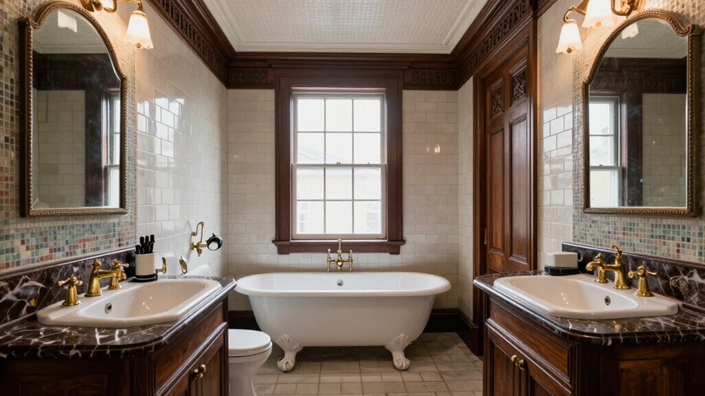 victorian period bathroom decor
