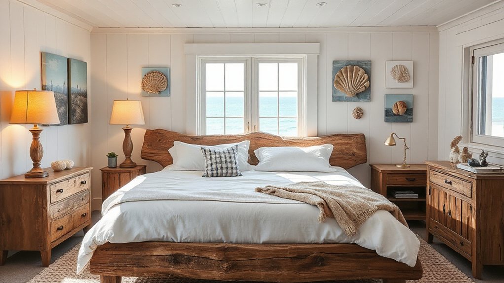 coastal decor with focal accents