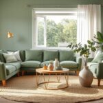 elegant sage green decor
