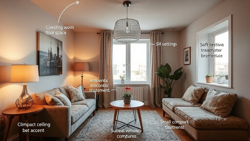 comfort through lighting acoustics
