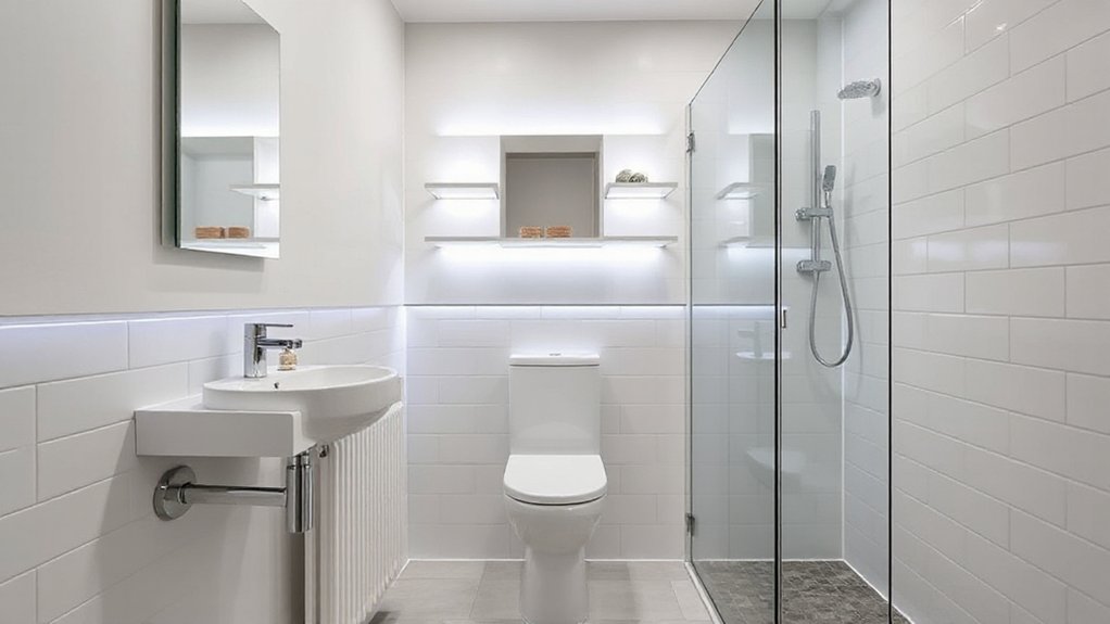 compact fixtures maximize space