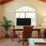 designing a bungalow workspace