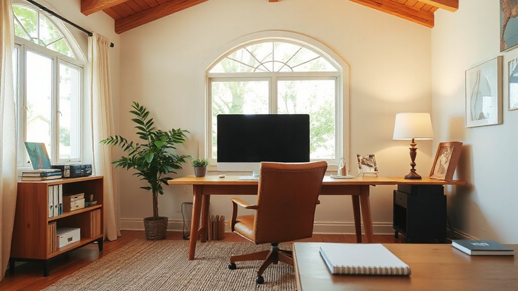 designing a bungalow workspace