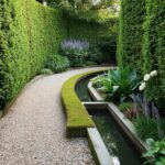 efficient narrow garden designs