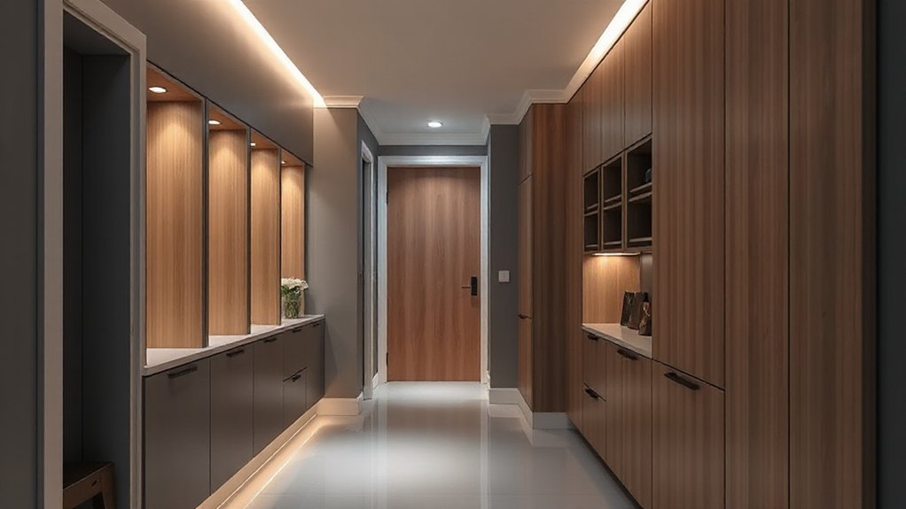 efficient narrow hall storage