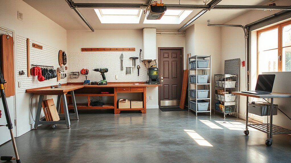 garage conversion for work