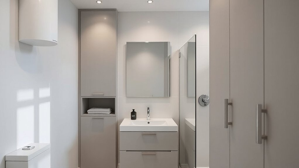 hidden vertical storage solutions