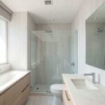 maximize small bathroom space