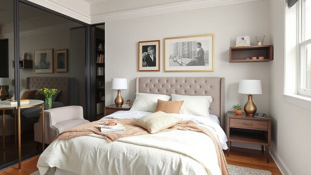 maximize space with discreet storage