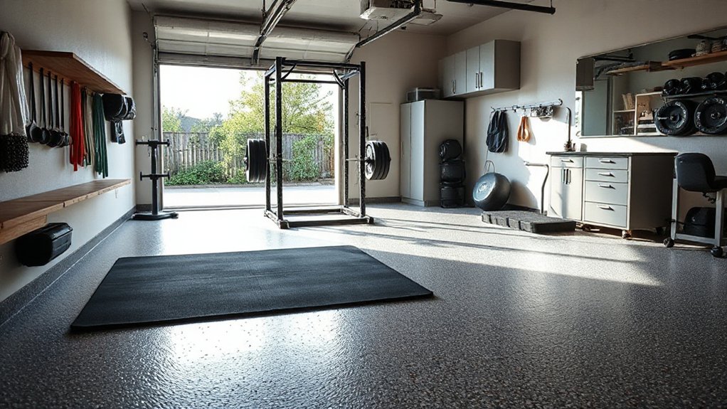 protective durable impact absorbing flooring