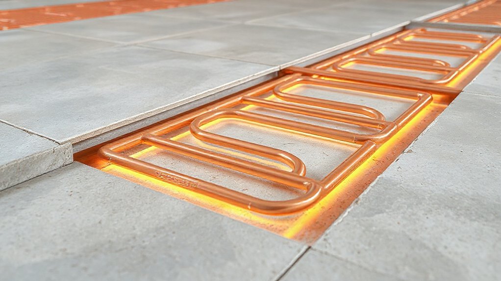 radiant heat distribution system