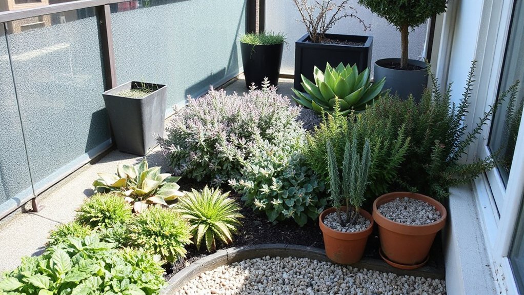 resilient low maintenance space efficient plants