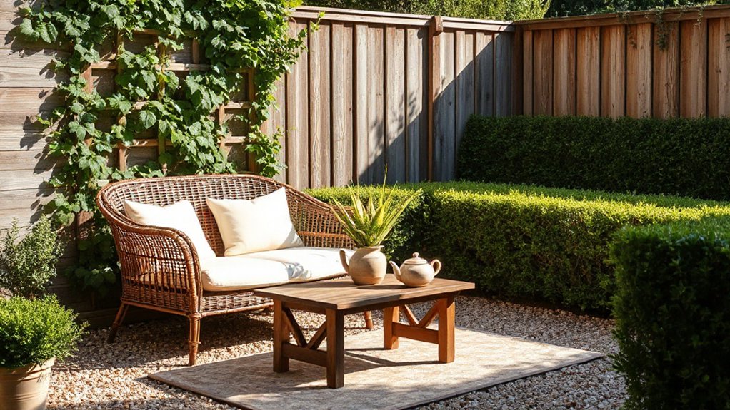 small garden seating ideas
