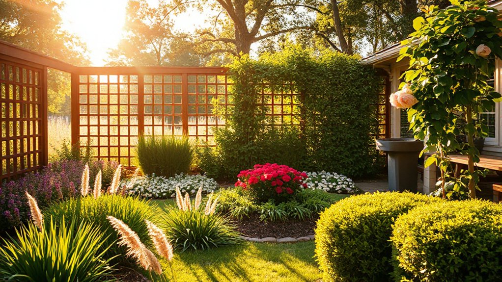 smart sunlight enhancing garden design