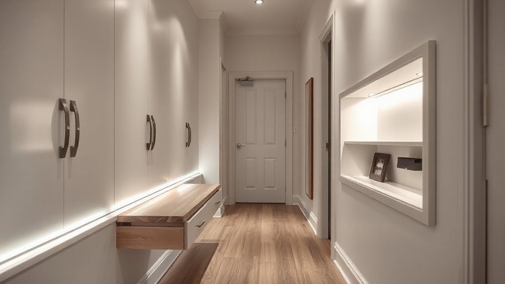 tidy cables and lighting