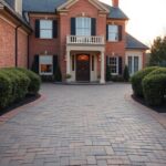 traditional home driveway designs