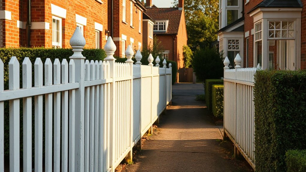 traditional ornamental garden fences