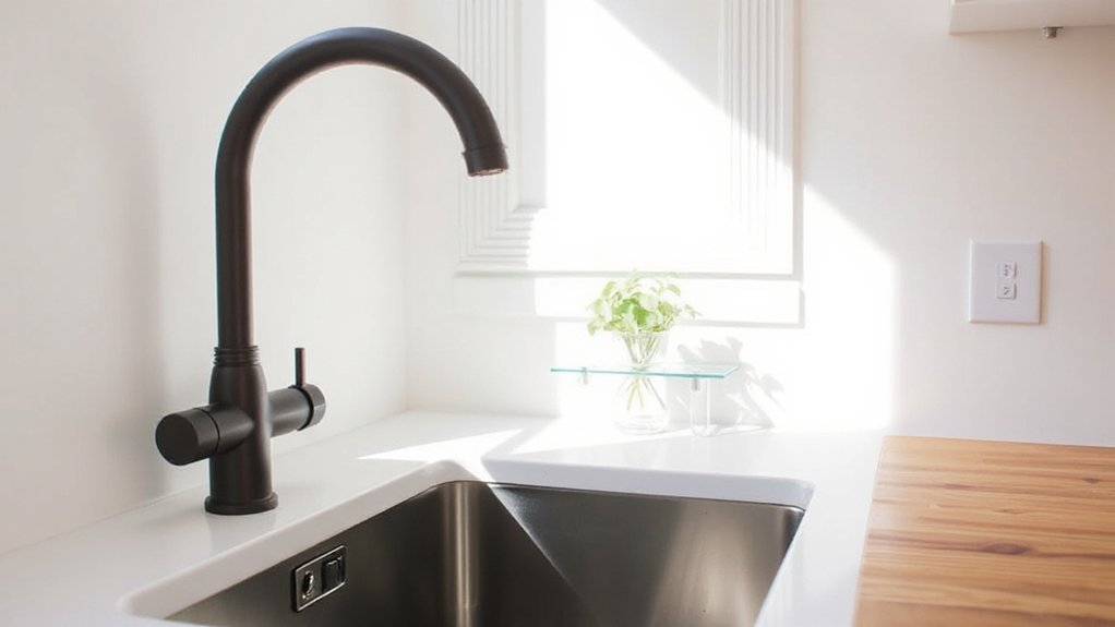 upgrade faucets check leaks