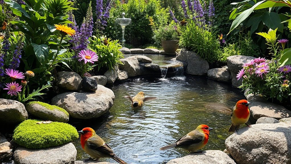 wildlife friendly water features