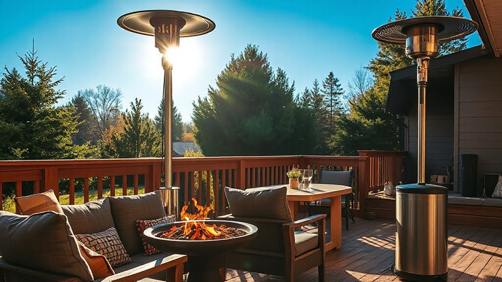 year round outdoor heating options