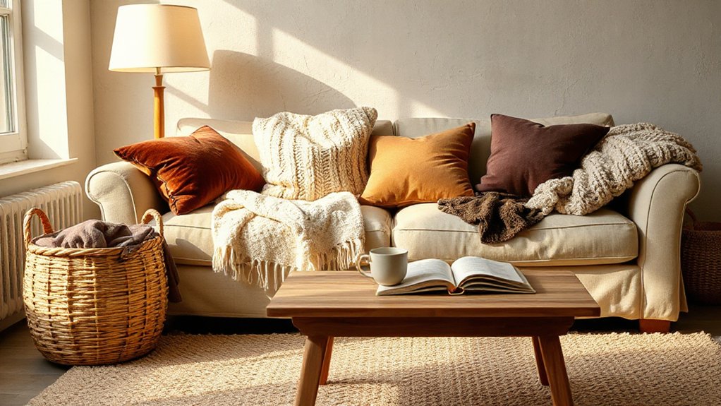 add cozy textured accents