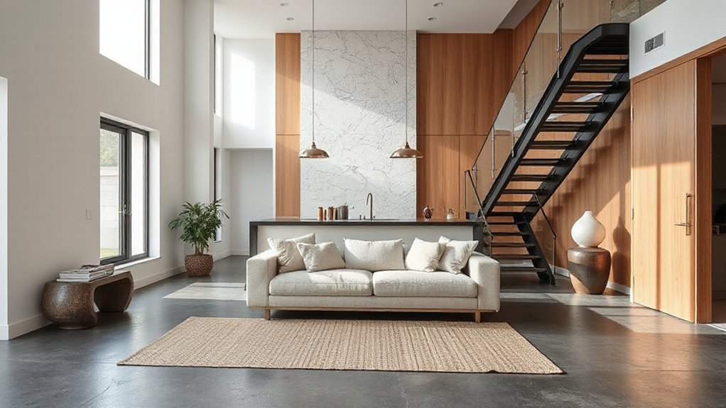balance textures and finishes