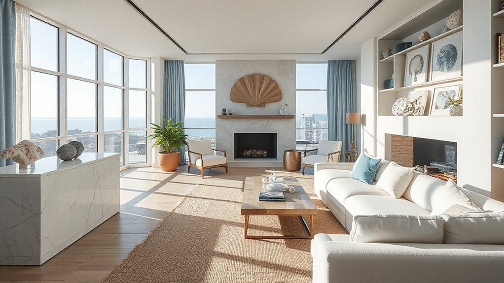 balanced coastal art selection