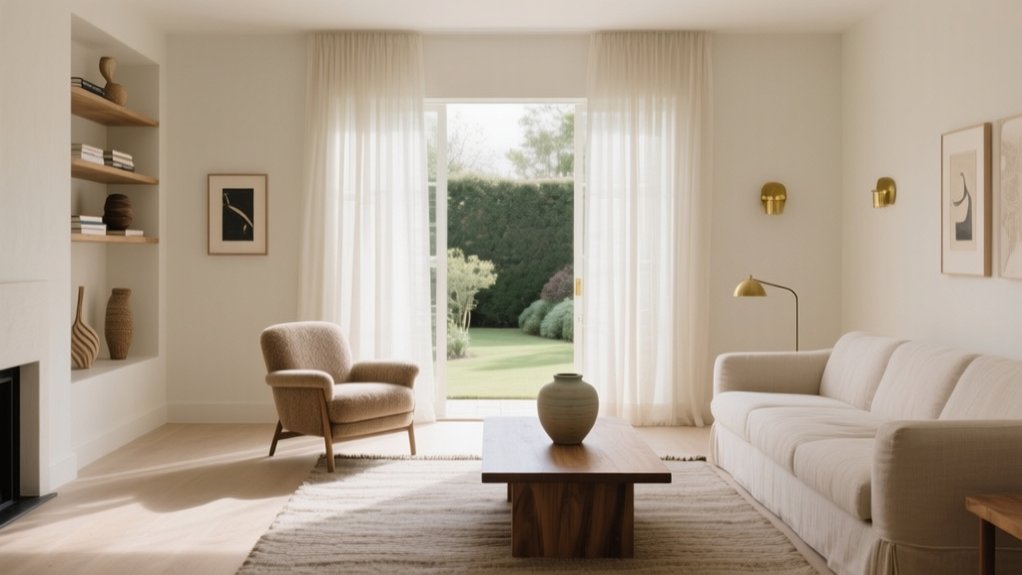 balanced stylish functional space