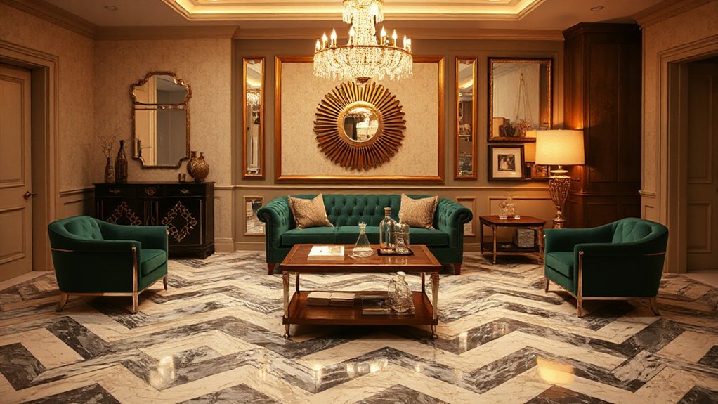 bold geometric symmetrical elegance