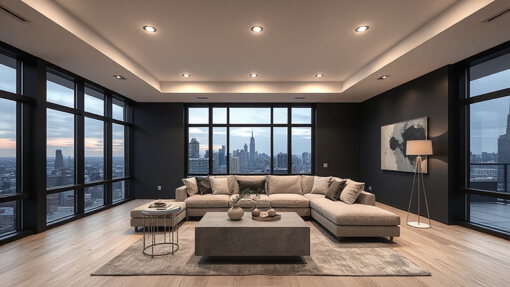 calm dimensional urban palette