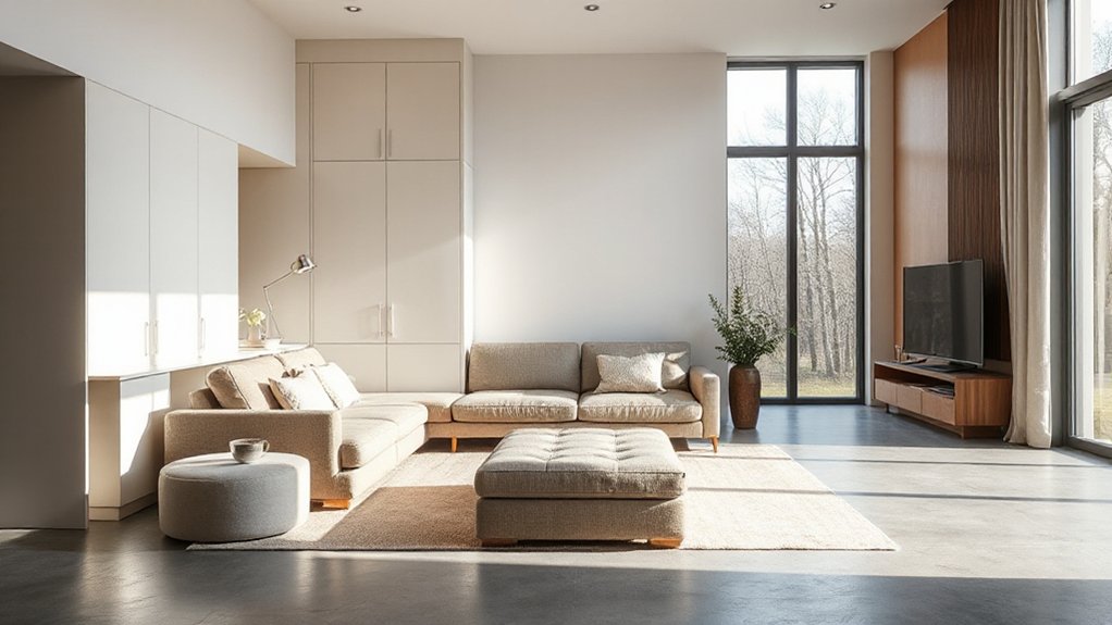 concealed customizable storage solutions