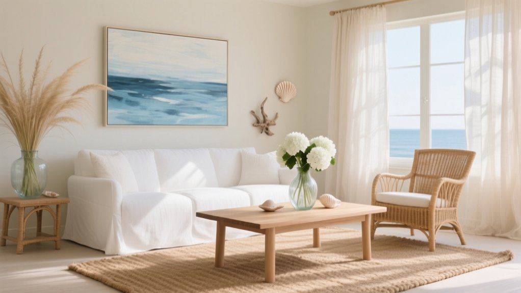 create beach inspired interiors