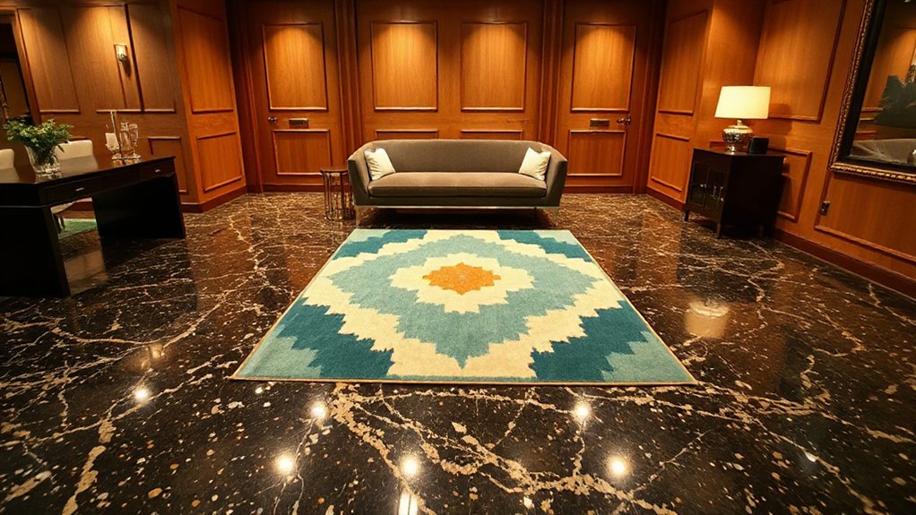 decorative geometric floor patterns