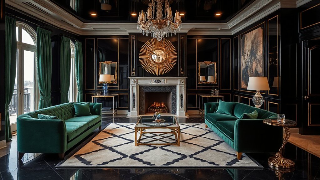 elegant geometric color combinations