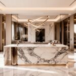elegant polished stone accents