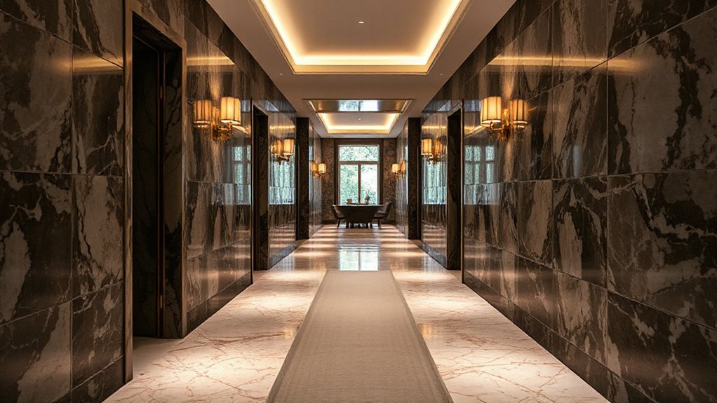 elegant textures create depth
