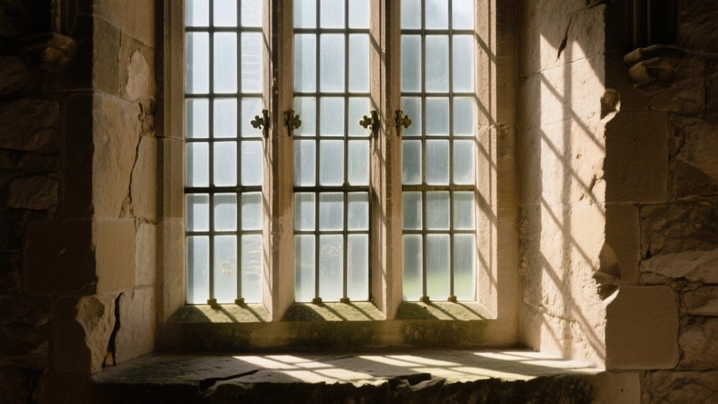 historical mullioned window design