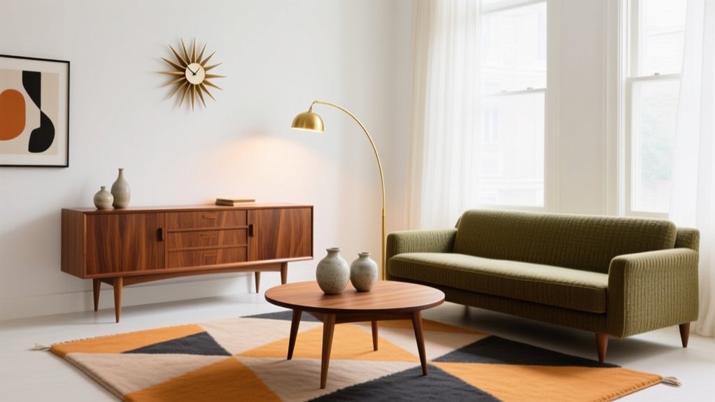 incorporate retro modern decor