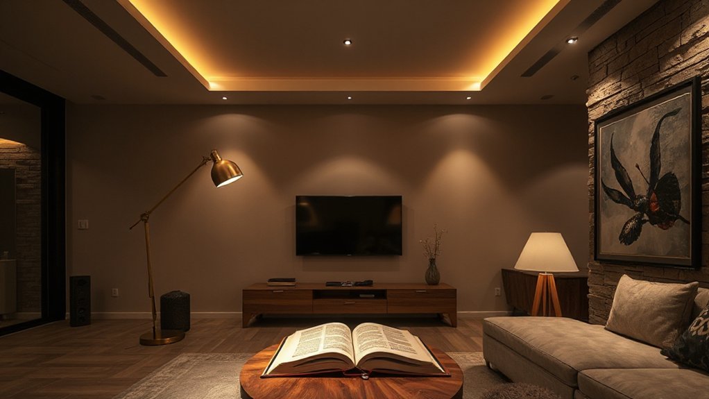 layered adjustable task lighting