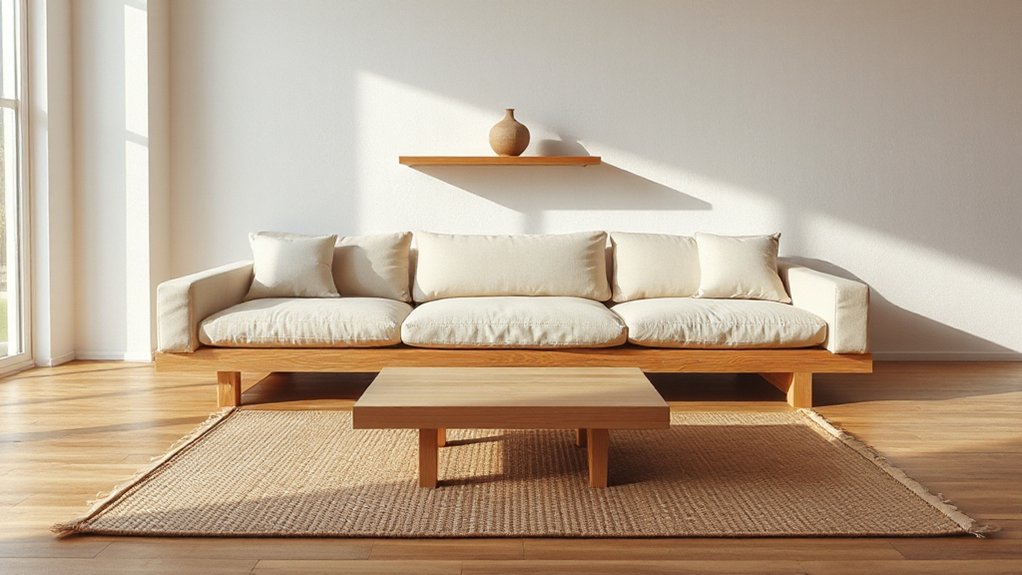 low simple functional furniture