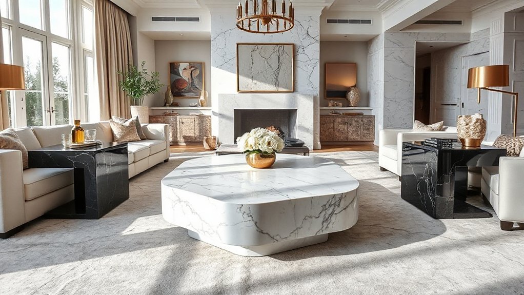 luxurious precise marble craftsmanship