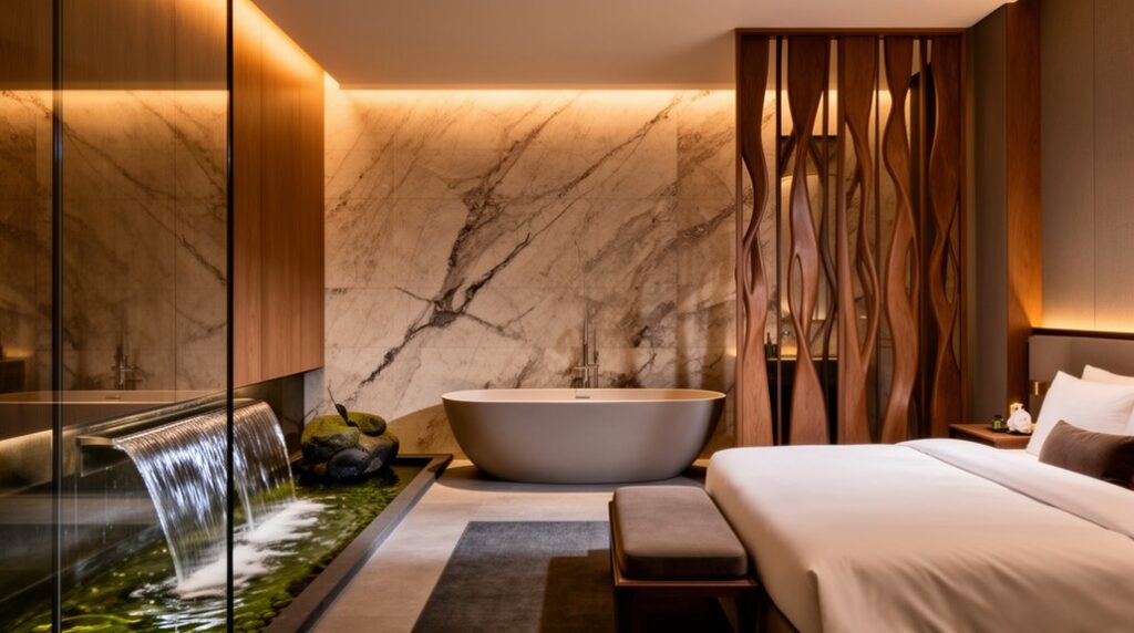 luxury spa inspired decor