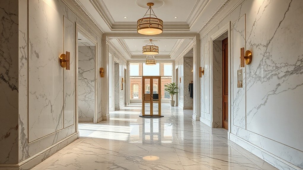 marble brass curated elegance
