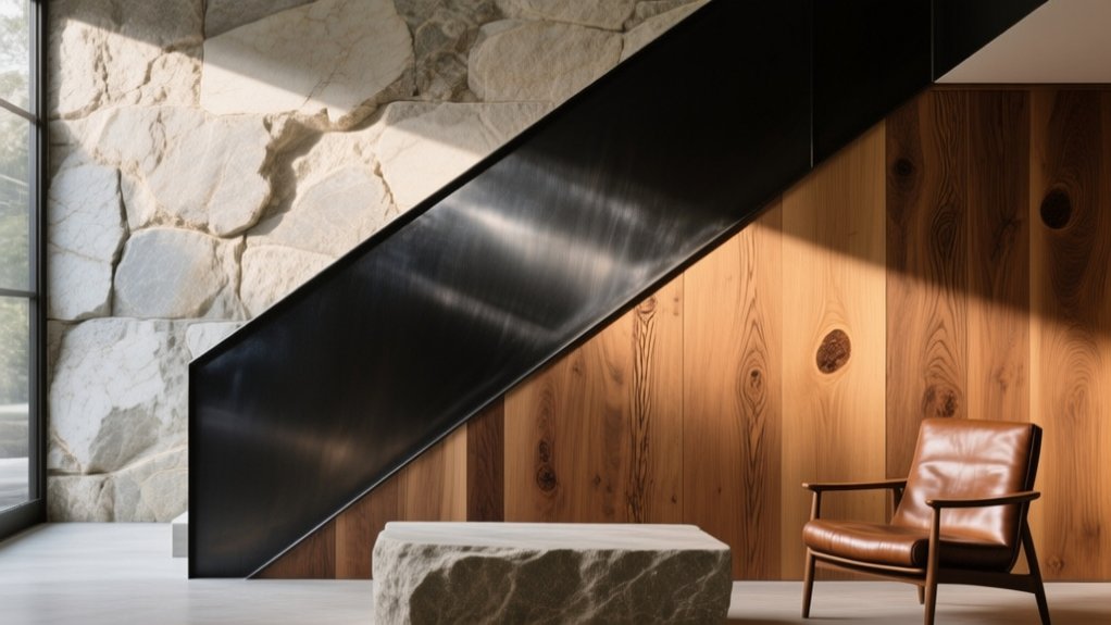 materials influence interior design