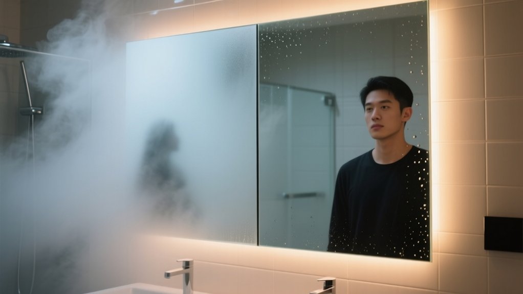 mirror defrosting technology